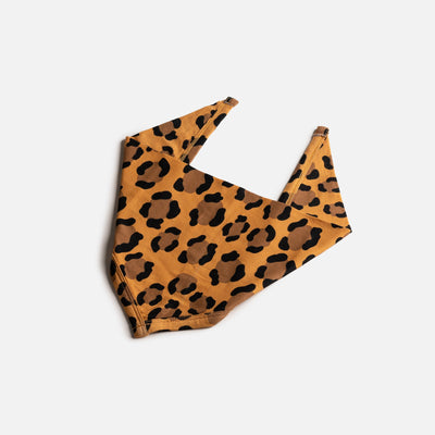 Matching Human & Dog Bandana & Face Mask Bundle - Leopard - Barky