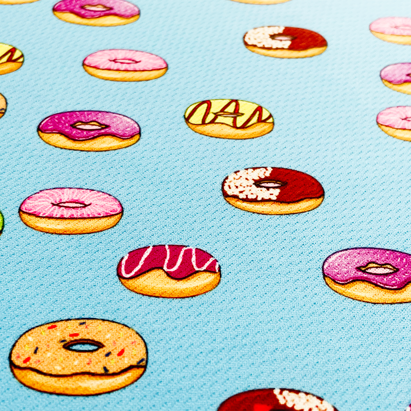 Donuts Tie On Dog Bandana - Barky