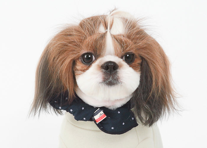 Navy Form-Scarf - Barky