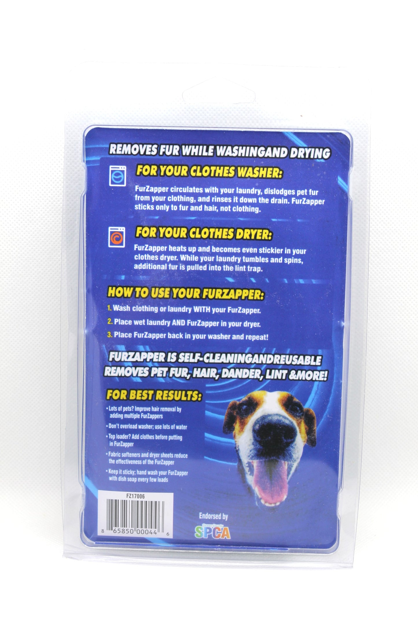 FurApper Quickly and Easily Remove Unwanted Hair from Clothing - Barky