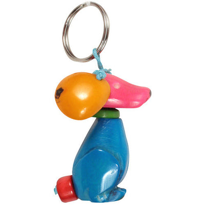 Tagua Nut Key Chain - Dog - Barky