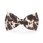 Cow Print Dog Bow Tie - Barky