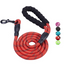 5ft Leash w/ Comfortable Padded Handle & Reflective Threads - Barky