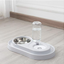 Stainless Steel Bowls w/ Automatic Water Bottle Dispenser - Barky