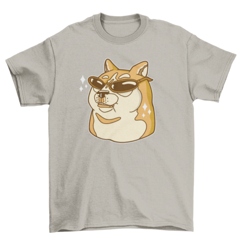 Doge sunglasses t-shirt - Barky
