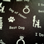 Dog of Honor Wedding Black Tie On Dog Bandana - Barky