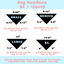 Playdate Material Dog Bandana - Barky