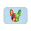 Colorful French Bulldog Bath Mat - Barky